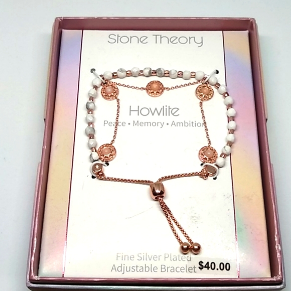 Fine silver plated adjustable bracelet - Picture 1 of 4